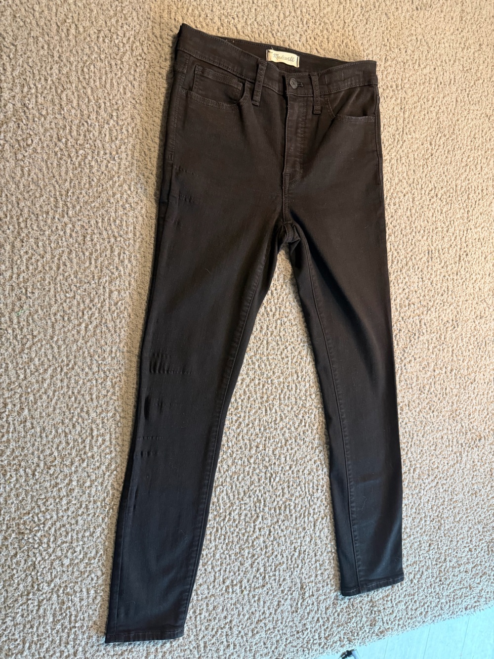 Madewell Black Slim Jeans